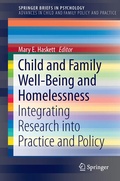 Bild: Child and Family Well-Being and Homelessness - Springer