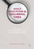 Cover: Adult Education in Neoliberal Times - Palgrave Macmillan