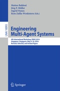 Cover: Engineering Multi-Agent Systems - Springer