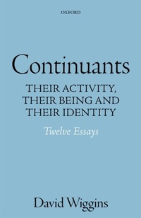 Abbildung von: Continuants - OUP eBook