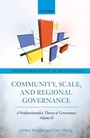 Cover: Community, Scale, and Regional Governance - OUP eBook