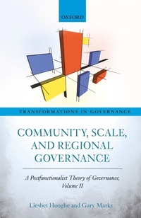 Enlarge image Cover: Community, Scale, and Regional Governance - OUP eBook