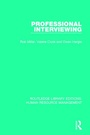 Cover: Professional Interviewing - Routledge