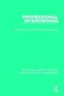 Cover: Professional Interviewing - Routledge