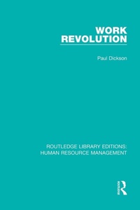 Enlarge image Cover: Work Revolution - Routledge
