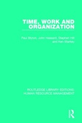Cover: Time, Work and Organization - Routledge
