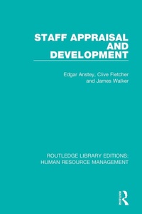 Enlarge image Cover: Staff Appraisal and Development - Routledge