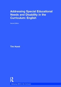 Enlarge image Cover: Addressing Special Educational Needs and Disability in the Curriculum: English - Routledge