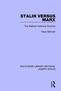Cover: Stalin Versus Marx - Routledge