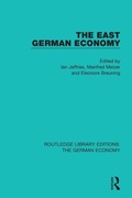 Cover: The East German Economy - Routledge