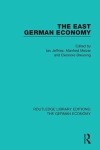 Enlarge image Cover: The East German Economy - Routledge