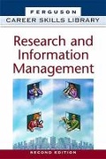 Cover: Research and Information Management - Facts On File Inc