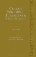 Cover: Clark's Publishing Agreements: A Book of Precedents - Bloomsbury Professional