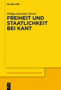Cover: Freiheit und Staatlichkeit bei Kant - De Gruyter
