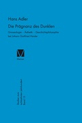 Cover: Die Pr&auml;gnanz des Dunklen - Meiner