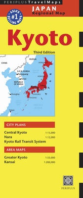 Abbildung von: Kyoto Travel Map Third Edition - Tuttle Shokai Inc