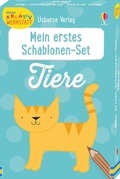 Cover: Kleine Kreativ-Werkstatt - Mein erstes Schablonen-Set: Tiere - Usborne