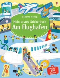 Enlarge image Cover: Mein erstes Stickerbuch: Am Flughafen - Usborne