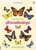 Cover: Sticker-Wissen Natur: Schmetterlinge - Usborne
