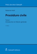 Cover: Proc&eacute;dure civile - St&auml;mpfli Verlag AG