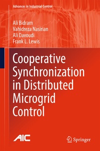 Enlarge image Cover: Cooperative Synchronization in Distributed Microgrid Control - Springer
