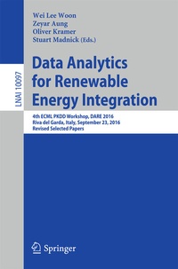 Abbildung von: Data Analytics for Renewable Energy Integration - Springer