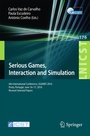 Cover: Serious Games, Interaction and Simulation - Springer