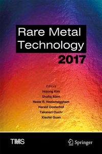 Enlarge image Cover: Rare Metal Technology 2017 - Springer
