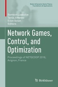 Cover: Network Games, Control, and Optimization - Birkh&auml;user