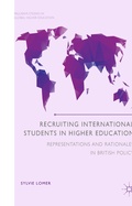 Cover: Recruiting International Students in Higher Education - Palgrave Macmillan