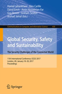 Abbildung von: Global Security, Safety and Sustainability: The Security Challenges of the Connected World - Springer