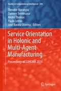 Cover: Service Orientation in Holonic and Multi-Agent Manufacturing - Springer