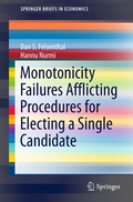 Cover: Monotonicity Failures Afflicting Procedures for Electing a Single Candidate - Springer