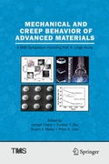 Cover: Mechanical and Creep Behavior of Advanced Materials - Springer