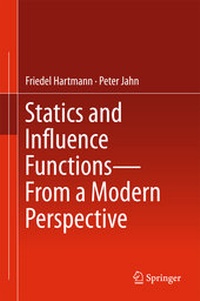 Enlarge image Cover: Statics and Influence Functions - from a Modern Perspective - Springer