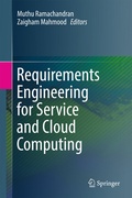 Cover: Requirements Engineering for Service and Cloud Computing - Springer