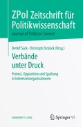 Cover: Verb&auml;nde unter Druck - Springer VS