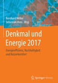 Cover: Denkmal und Energie 2017 - Springer Vieweg