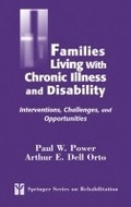 Cover: Families Living with Chronic Illness and Disability - Springer Publishing Company