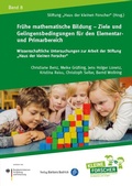 Cover: Fr&uuml;he mathematische Bildung - Ziele und Gelingensbedingungen f&uuml;r den Elementar- und Primarbereich - Verlag Barbara Budrich