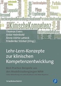 Cover: Lehr-Lern-Konzepte zur klinischen Kompetenzentwicklung - Verlag Barbara Budrich