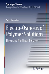 Abbildung von: Electro-Osmosis of Polymer Solutions - Springer