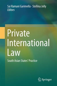 Abbildung von: Private International Law - Springer
