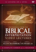 Cover: Introduction to Biblical Interpretation Video Lectures - Zondervan Academic
