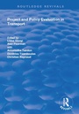 Cover: Project and Policy Evaluation in Transport - Routledge
