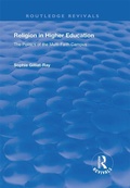 Cover: Religion in Higher Education - Routledge