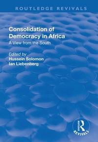 Abbildung von: Consolidation of Democracy in Africa - Routledge