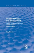 Cover: Disabled People and Employment - Routledge