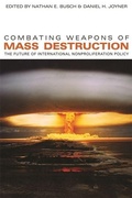 Cover: Combating Weapons of Mass Destruction - University of Georgia Press