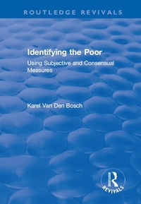 Enlarge image Cover: Identifying the Poor - Routledge